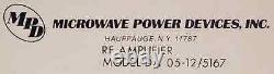 MPD / MICROWAVE POWER DEVICES DA 05-12/5167 DISTRIBUTION AMPLIFIER 5 MHz, 12 Ch