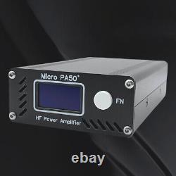 Micro PA50 PLUS Intelligent Shortwave HF Power Amplifier 50W 3.5MHz-28.5MHz