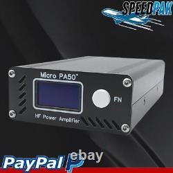 Micro PA50 PLUS Shortwave HF Power Amplifier 50W 3.5MHz-28.5MHz for Radio