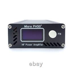 Micro PA50 PLUS Smart Shortwave HF Power Amplifier 50W 3.5MHz-28.5MHz for Radio