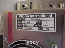 Milcom Vhf Repeater Power Amp 160 Watt With 5 Watt Drive 136-174mhz- 12 Volt