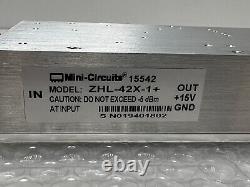 Mini-Circuits ZHL-42X-1+ 600-4200MHz High Gain 38dB Wideband FLAT RF Amplifier