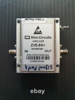Mini-Circuits ZVE-8G+ Amplifier Medium High Power 2000 to 8000 MHz