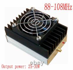 NEW 88-108MHz 25-30w /12.5V FM FM Amplifier FM transmitter power amplifier