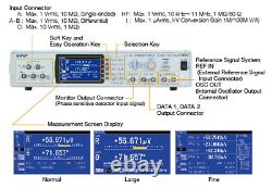 NF Corp LI5660 Lock-in Amplifier 0.5 Hz 11 MHz Dual Phase Dual Frequency