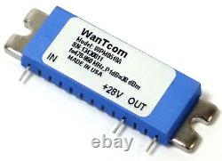 NOS! WANTCOM WPM0510A RF & MW POWER AMPLIFIER 470-960 MHZ P1dB = 38 dBM