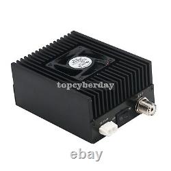 New 80W Ham Radio Power Amplifier Interphone 410-470MHZ DMR DPM RP25 C4FM UHF