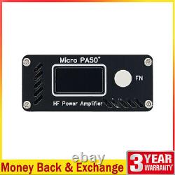 New Hamgeek Micro PA50+ (PA50 Plus) 50W 3.5MHz-28.5MHz HF Power Amplifier HF Amp