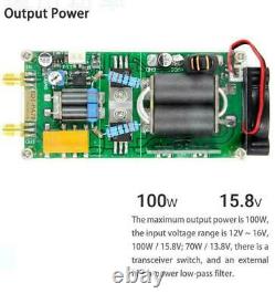 PA100 100w 330Mhz Shortwave Power Amp HF RF for Xiegu X5105 G90S G1M