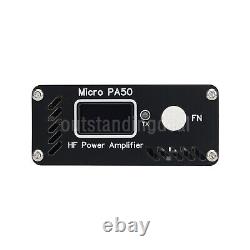 PA50 50W HF Power Amplifier Micro PA50 3.5MHz-28.5MHz with 0.96 OLED Display SZ