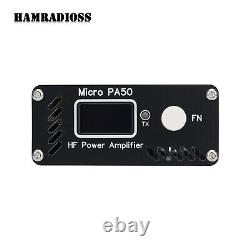 PA50 50W HF Power Amplifier Micro PA50 3.5MHz-28.5MHz with 0.96 OLED Display US