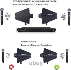 PALPEAL 10 Channel Wireless Antenna Distribution System for wireless microphone