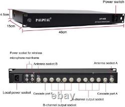 PALPEAL 10 Channel Wireless Antenna Distribution System for wireless microphone