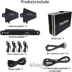 PALPEAL 10 Channel Wireless Antenna Distribution System for wireless microphone