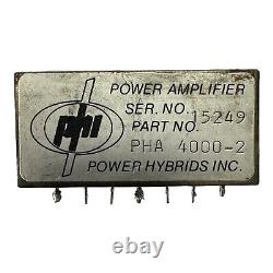 PHA4000-2 Power Hybrids VHF High Power Amplifier 30-400Mhz 7db