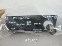 QRPver 1v3 10 Meter Band Version (28MHz) + Power Amplifier + Cables (Ham QRP)