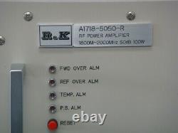 R&K A1718-5050-R 1800-2000MHz 100W Power Amplifier