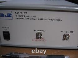 R&K AA200-RS Portable 50MHz-3GHz 1W-3W (+35dBm) VHF/UHF Power Amplifier