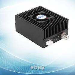 RF Amplifier UHF 80W Power Amp 400-470MHz with LED Indicator Radio Amplifier