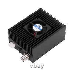 RF Amplifier UHF 80W Power Amp 400-470MHz with LED Indicator Radio Amplifier