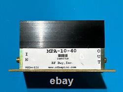RF Bay MPA-10-40 1-1000MHz (1 GHz) 1W 40dB Gain RF Power Amplifier SMA