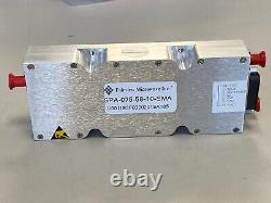 RF POWER AMPLIFIER 7.2-7.5GHz 58db 15W psat SPA-075-58-10 SMA