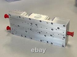 RF POWER AMPLIFIER 7.2-7.5GHz 58db 15W psat SPA-075-58-10 SMA