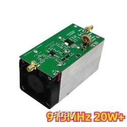 RF Power Amplifier 915MHz 18W-20W+ RF Power Amp With Heat Sink For Ham Radio