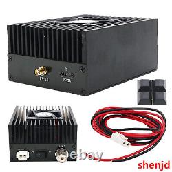 RF Power Amplifier UHF 80W Radio DMR Amplifier 400-470MHz C4FM DPMR CW FSK P2S @