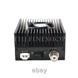RF Power Amplifier UHF 80W Radio DMR Amplifier 400-470MHz C4FM DPMR CW FSK P2S