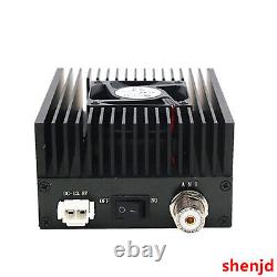 RF Power Amplifier UHF 80W Radio DMR Amplifier 400-470MHz C4FM DPMR CW FSK P2S @