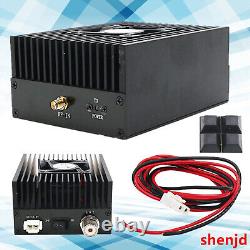 RF Power Amplifier UHF 80W Radio DMR Amplifier 400-470MHz C4FM DPMR CW FSK P2S @