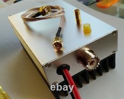 RF UHF Power Amplifier 400-470MHz Half-duplex 40W Walkie Talkie Amp DMR DPMR P25