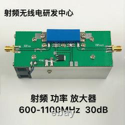 RF power amplifier 600-1100MHz Gain 30dB 8W power amplifier