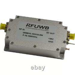 RFUWB 10M-1000MHz 8W Broadband RF Power Amplifier UWBPA-10M1G-8W