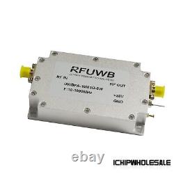 RFUWB UWBPA-10M1G-8W 10-1000MHz Broadband RF Power Amplifier 8W UWB Module ICY