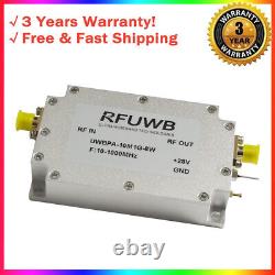 RFUWB UWBPA-10M1G-8W 10-1000MHz Broadband RF Power Amplifier 8W UWB RF Power Amp