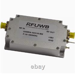 RFUWB UWBPA-10M1G-8W 10-1000MHz Broadband RF Power Amplifier 8W UWB RF Power Amp