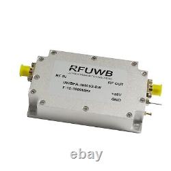 RFUWB UWBPA-10M1G-8W 10-1000MHz Broadband RF Power Amplifier 8W UWB RF Power Amp