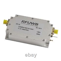 RFUWB UWBPA10M1G-16W 10-1000MHz Broadband RF Power Amplifier 16W UWB RF Power Am