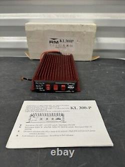 RM KL300P 20-30MHz (300W) Linear Amplifier Untested