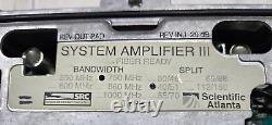 Scientific Atlanta Cisco GainMaker System Amplifier SAIII-750 MHZ 40/51 Surplus