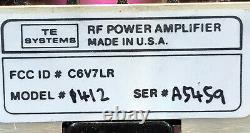TE SYSTEMS 1412G RF POWER AMPLIFIER HAM RADIO 144-148 Mhz 200 WATTS OUT