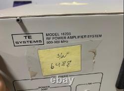 TE Systems 16235 800-900 Mhz RF Power Amplifier System