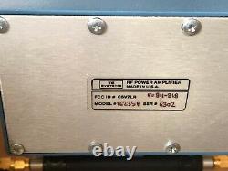 TE Systems 16235 862-931 MHz RF Power Amplifier