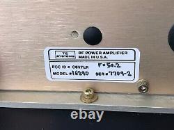 TE Systems 16290-0550S 50.2MHz HAM Power Amplifier x4