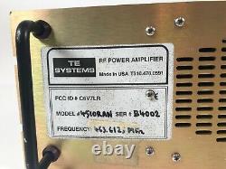 TE Systems 4510RAN RF Power Amplifier 463 Mhz
