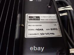 TE Systems 4514R 450-455MHz RF Power Amplifier withDuraComm DPS-45 Power Supply