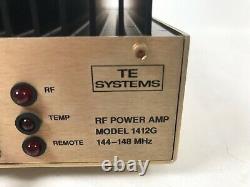 TE Systems RF Power Amp Model 1412G FQ 144-148MHz