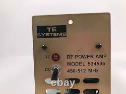 TE Systems RF Power Amp Model 534506 FQ 450-512 MHz #2